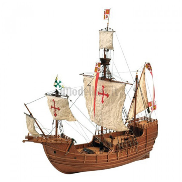 Artesania Latina 22411 Nave In Legno Caravella Santa Maria In Scala 1 65