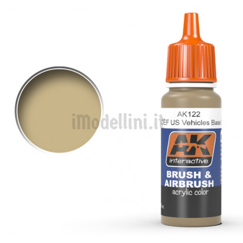 Vernice Acrilica AK Interactive OIF & OEF US Vehicles Base Color