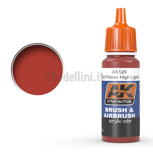 Vernice Acrilica AK Interactive Red Primer High Lights