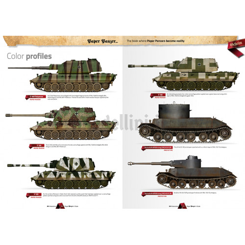 Libro Paper Panzer: Prototipi e Carri Sperimentali in Inglese