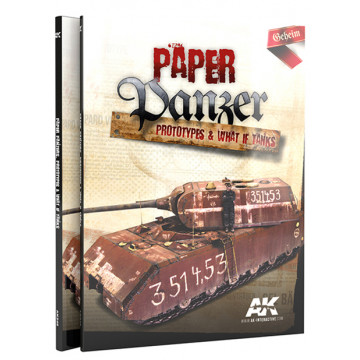 Libro Paper Panzer: Prototipi e Carri Sperimentali in Inglese