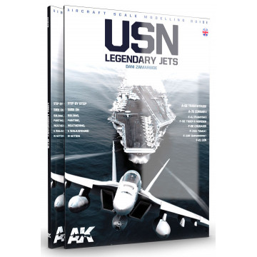 Libro USN Legendary Jets in Inglese