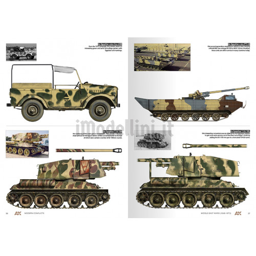 Guida Colors Profile Middle East Wars 1948-73 Vol.1 in Inglese