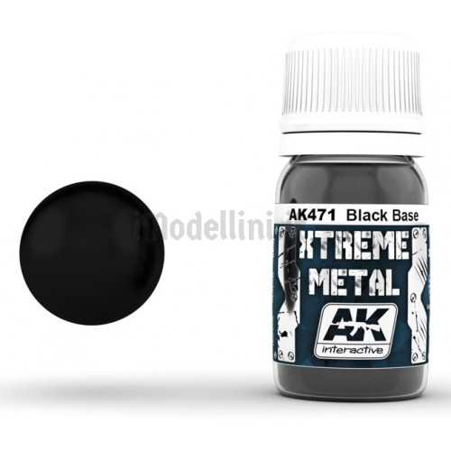 Vernice AK Xtreme Metal Black Base