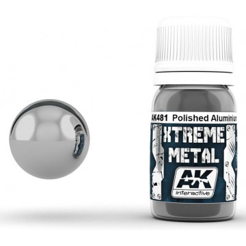 Vernice AK Xtreme Metal Polished Aluminium