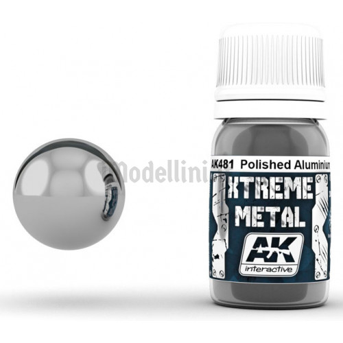 Vernice AK Xtreme Metal Polished Aluminium