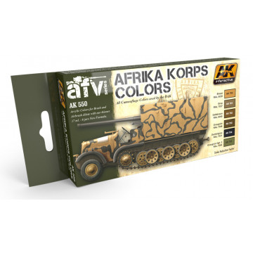 Afrika Korps Colors Set