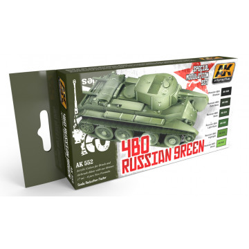 4BO Russian Green Modulation Set