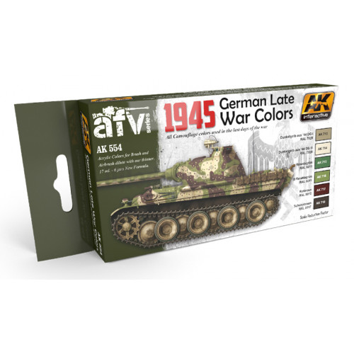 1945 German Late War Colors Set