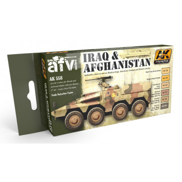 Iraq & Afghanistan Colors Set