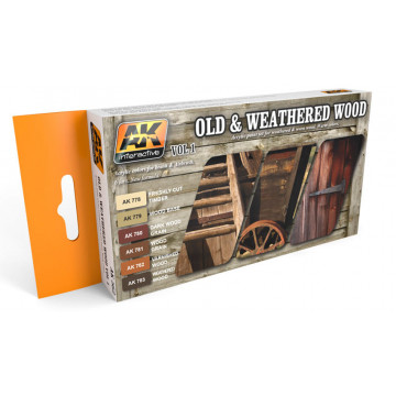 Old and Weathered Wood Vol.1 Colors Set