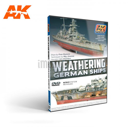 DVD Weathering German Ships nel Formato NTSC