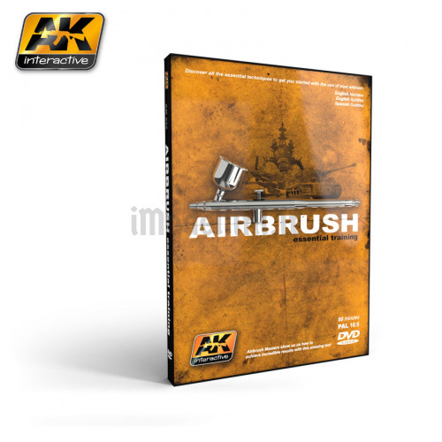 DVD Airbrush Essential Training nel Formato NTSC