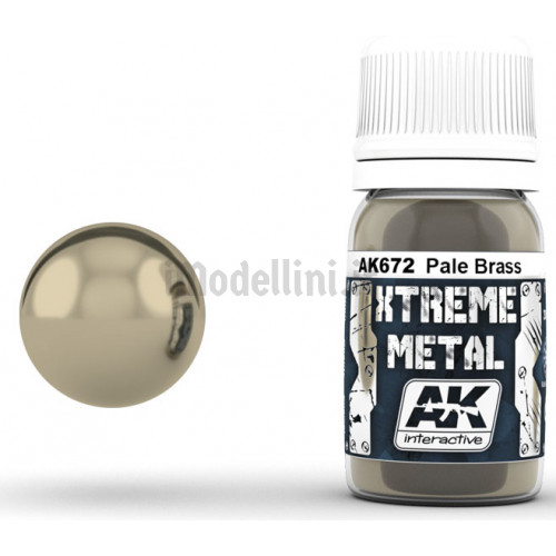 Vernice AK Xtreme Metal Pale Brass