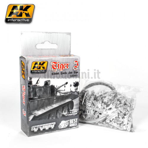 Cingoli in Kit per Carri Tiger I Late Type 1:35