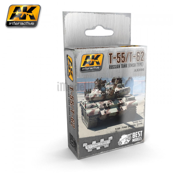 Carro Armato T-55 URSS De Agostini Scala 1/72 - Modellino Pressofuso Verde - Usato Ottimo