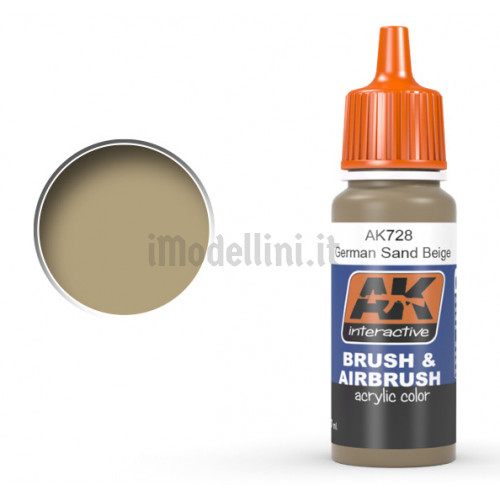 Vernice Acrilica AK Interactive Ral 8031 F9 German Sand Beige