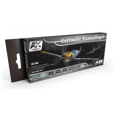 Luftwaffe Camouflages Colors Set