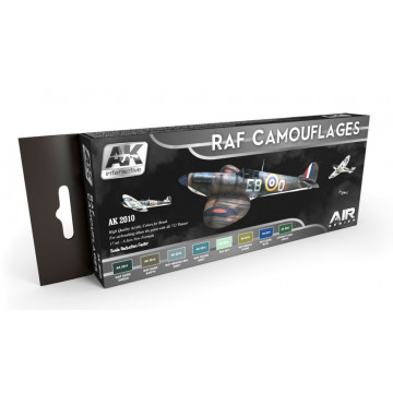 RAF Camouflages Colors Set