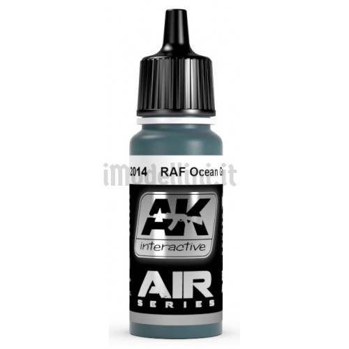 Vernice Acrilica AK Serie Air RAF Ocean Grey