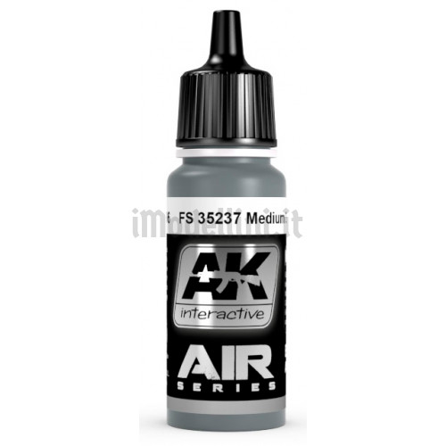 Vernice Acrilica AK Serie Air FS 35237 Medium Grey