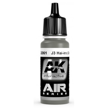 Vernice Acrilica AK Serie Air J3 Hai-Iro Grey