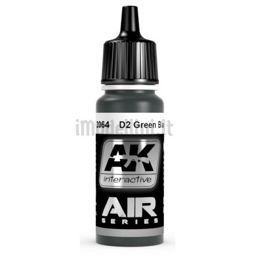 Vernice Acrilica AK Serie Air D2 Green Black