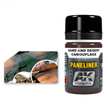 Paneliner for Sand and Desert Camouflage