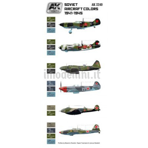 Soviet Aircraft 1941-1945 Colors Set