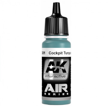 Vernice Acrilica AK Serie Air Cockpit Turqoise