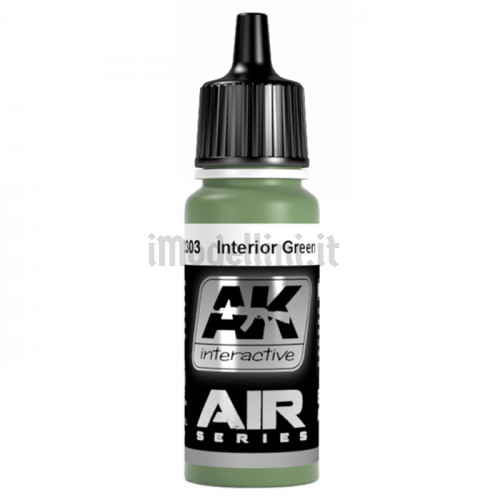 Vernice Acrilica AK Serie Air Interior Green