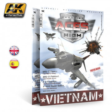 Rivista Aces High n.5 Vietnam in Spagnolo