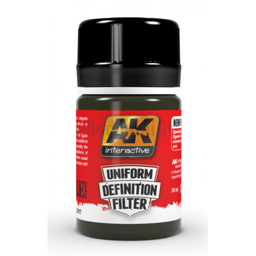 Filtro AK Serie Figure Green Glaze da 35ml