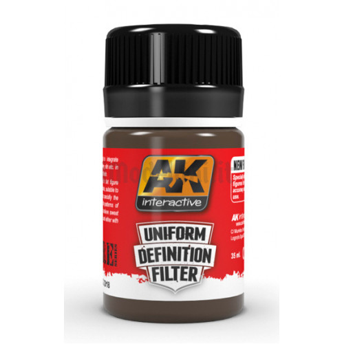 Filtro AK Serie Figure Brown Glaze da 35ml