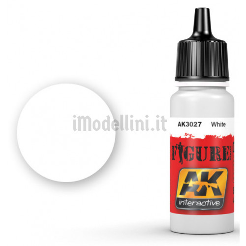 Vernice Acrilica AK Serie Figure White