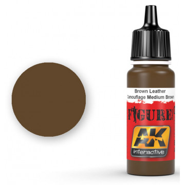 Vernice Acrilica AK Serie Figure Brown Leather