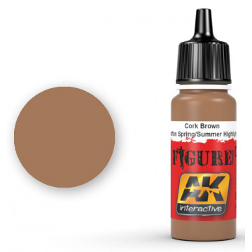 Vernice Acrilica AK Serie Figure Cork Brown