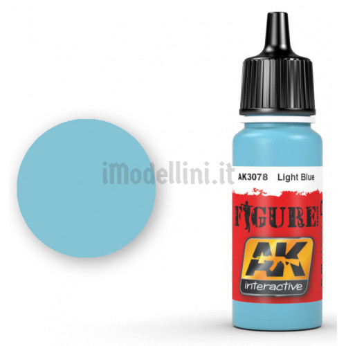 Vernice Acrilica AK Serie Figure Light Blue