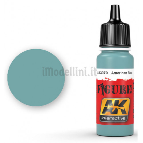 Vernice Acrilica AK Serie Figure American Blue