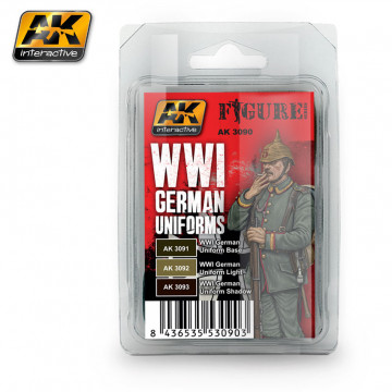 Vernici Acriliche AK Serie Figure WWI German Uniforms