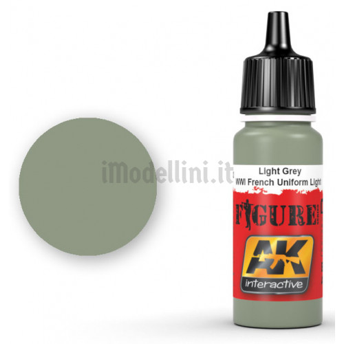 Vernice Acrilica AK Serie Figure Light Grey
