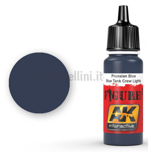 Vernice Acrilica AK Serie Figure Prussian Blue