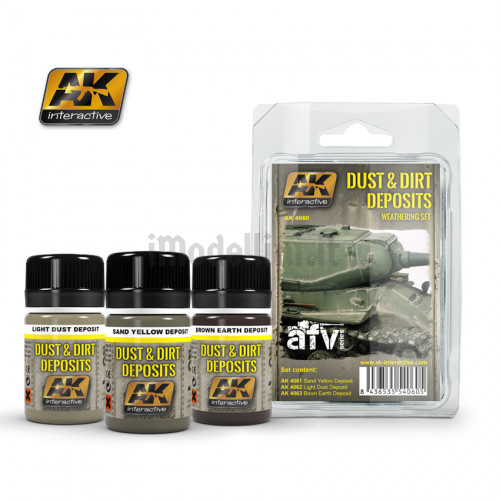 Dust and Dirt Deposits Weathering Set