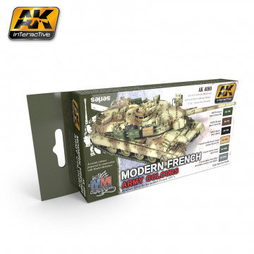 Modern French Army Colors Set