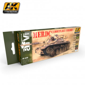 Merdc Camouflage Colors Set