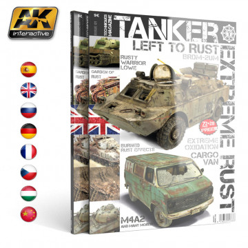 Rivista Tanker n.01 Extrem Rust in Spagnolo