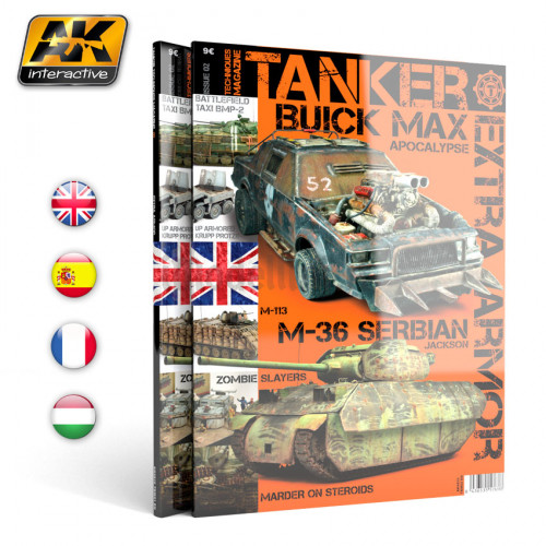 Rivista Tanker n.02 Extra Armor in Inglese