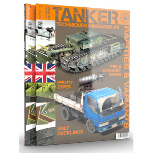 Rivista Tanker n.09 Rarities and Variants in Inglese