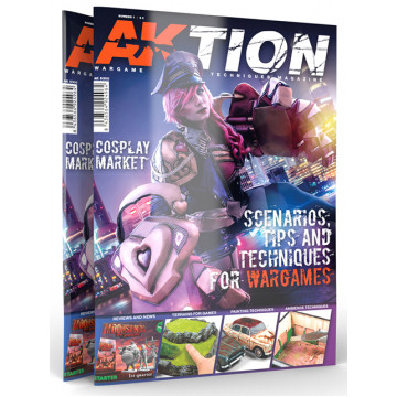 Rivista Aktion n.1 The Wargame Magazine in Inglese