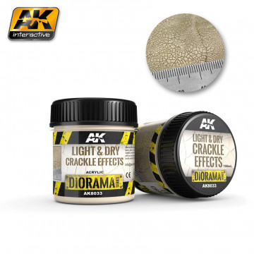 Light and Dry Crackle Effects Acrylic da 100ml